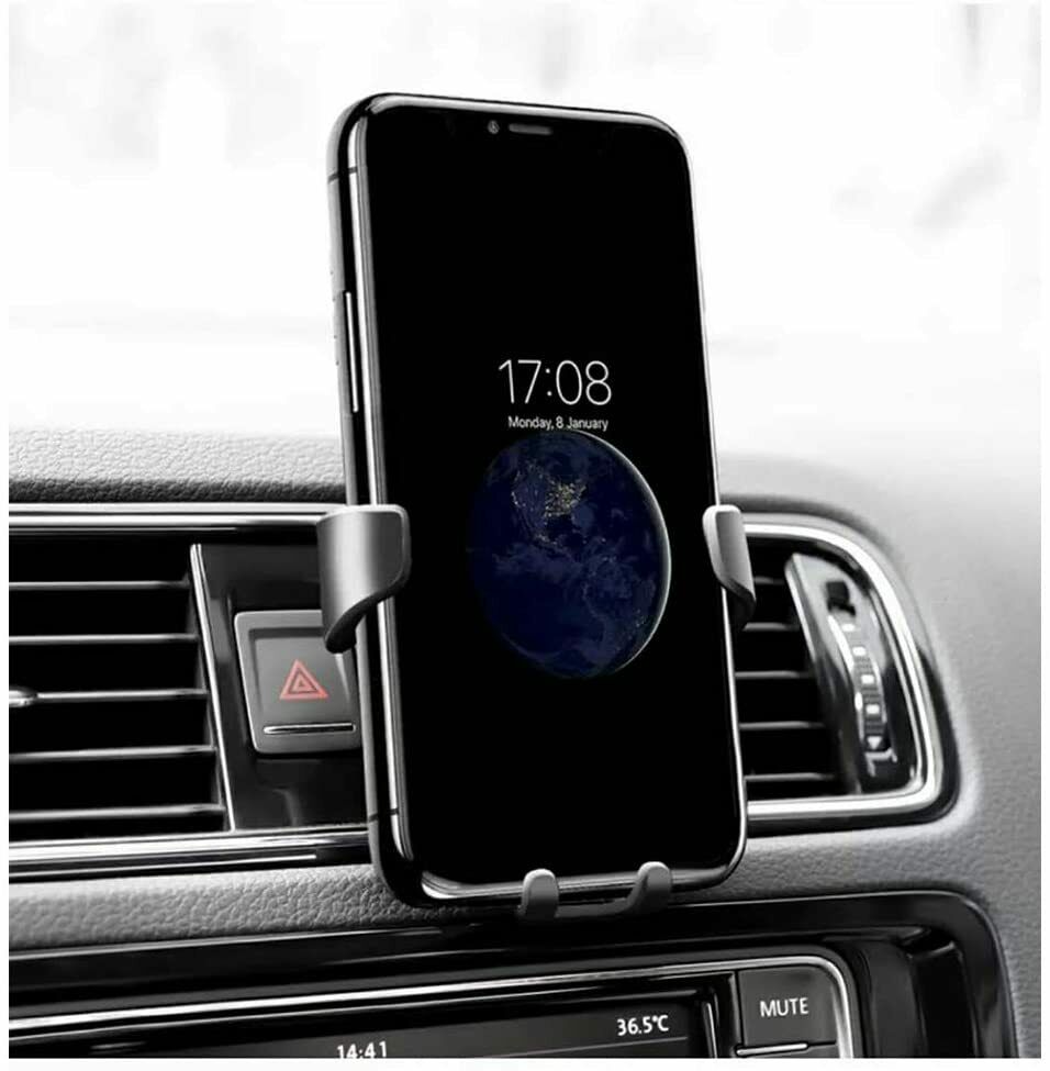 Universal Car Mount Holder Stand Air Vent Cradle For Mobile Cell Phone Gravity Car Mount Air Vent Phone Holder For I Phone X XR XS Max S Amsung S10 Note9