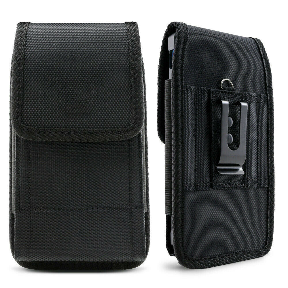 Universal Vertical Cell Phone Holster Pouch Belt Case Cover Sleeve Carrying Case