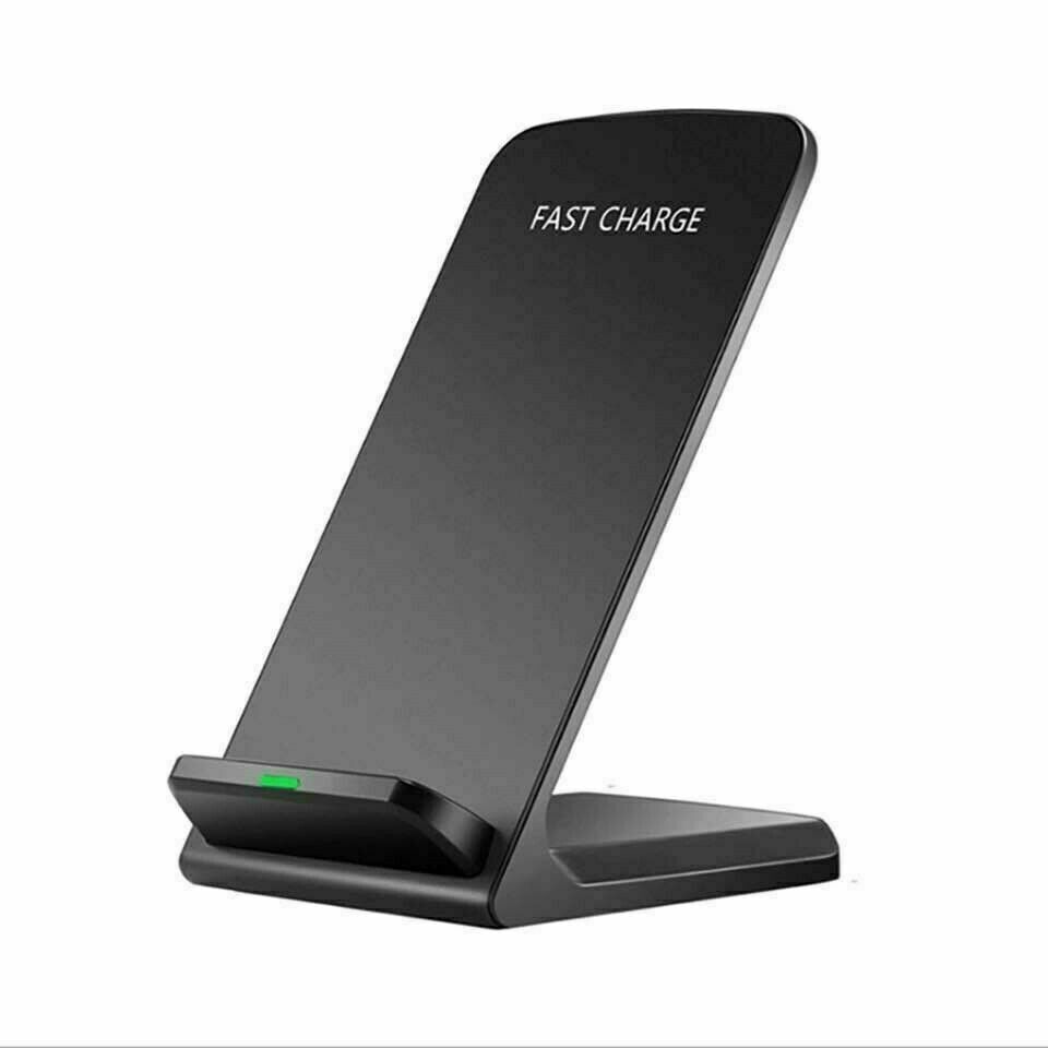 Fast Qi Wireless Charging Stand Dock Charger For iPhone and Android